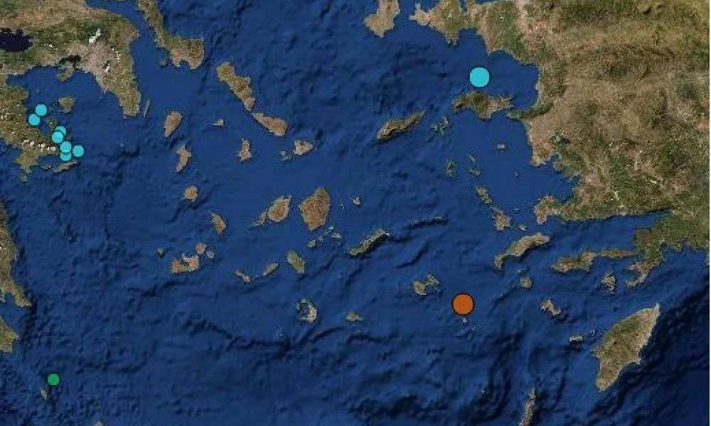 Σεισμός 4,2 Ρίχτερ, ανοικτά της Ρόδου